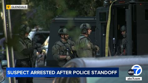 Glendale Attempted Assault Suspect In Custody After Police Standoff At