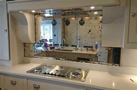 Rustic Antique Toughened Mirror Splashback 1000 Mirror Splashback