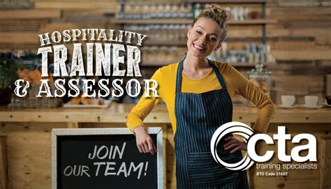 Open Position Hospitality Trainer Wanted