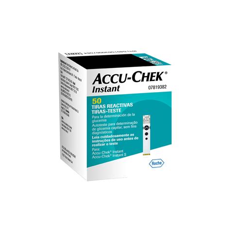 Detalle De Producto 50 Tiras Reactivas Accu Chek Instant Tienda