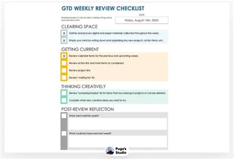 The Best GTD Templates For Mastering The Art Of Getting Things Done