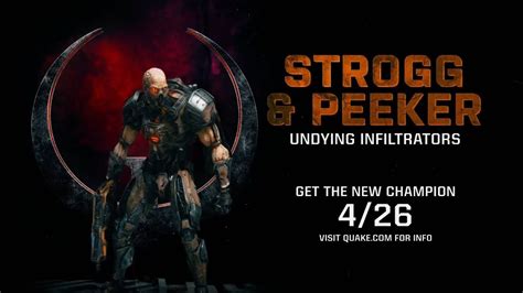 Quake Champions - Strogg & Peeker Lore Trailer - GameSpace.com