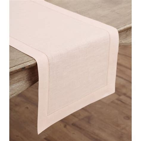 Solino Home 100 Pure Linen Table Runner 14 X 72 Inches Classic