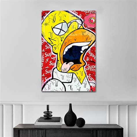 Homer Simpson Digital Art Print Instant Download Printable Home Decor ...