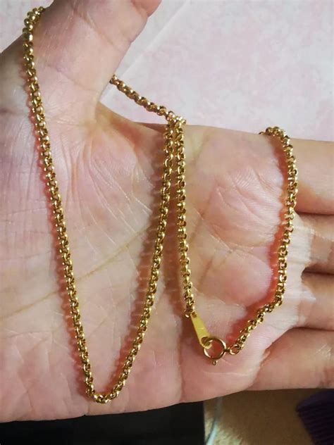 K18 Japan Gold Taoco Chain Luxury Accessories On Carousell