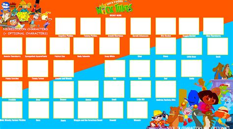 Nick Tunes Blank Template Imgflip