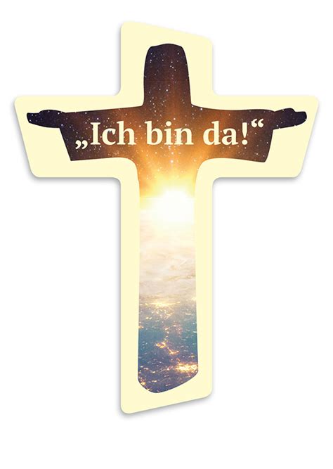 Ich Bin Da Leuchtkreuz Marburger Medien