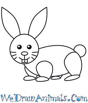 Cute Simple Rabbit Drawing - bmp-spatula