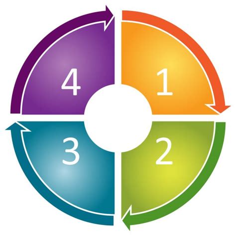 Three Blank Process Business Diagram Illustration — Stock Photo