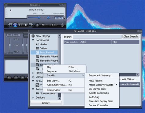 winamp media player  skin skacat