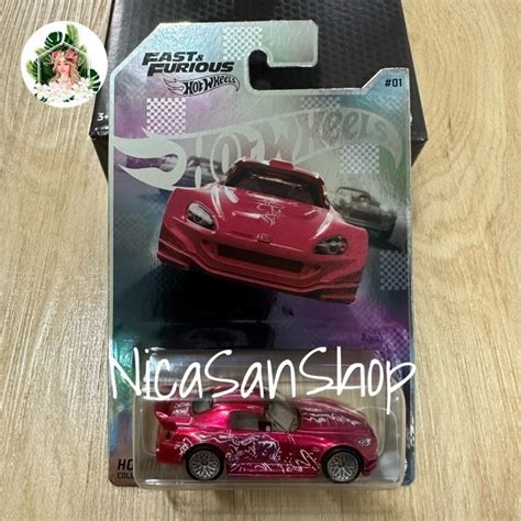 Jual HOT WHEELS Honda S2000 Suki Fast Furious NFT GARAGE Fnf Shopee Indonesia