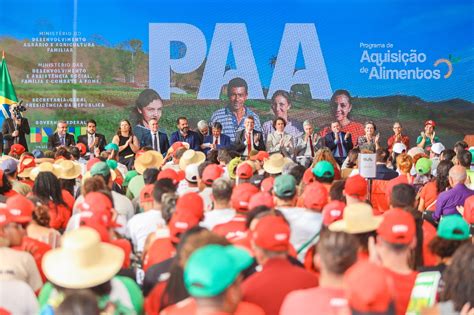 Governo Federal celebra 20 anos do Programa de Aquisição de Alimentos