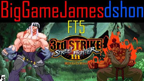 Street Fighter III Third Strike BigGameJames Alex Ken Vs Dshon