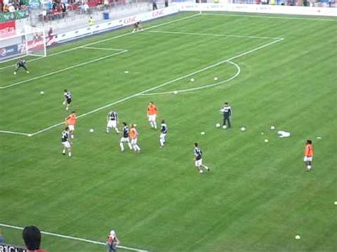 Real Madrid Warm Up At Tfc Youtube