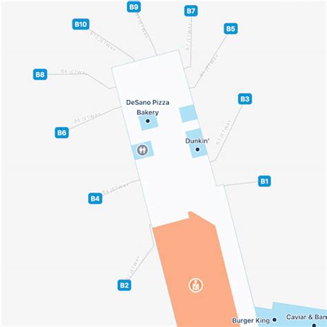 Charleston Airport Map | CHS Terminal Guide