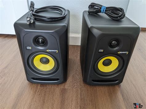 PAIR Of KRK Rokit 5 G3 Studio Monitor Powered Speakers Photo 3867861