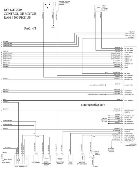 Diagrama Electrico Amplificador Dodge Ram 1500 Año 2005 Man