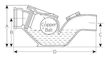 Td Anti Flooding Timesaver Drain Ball Valve Mm Pam Building