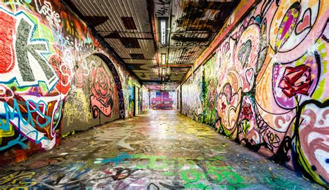 Graffiti Tunnel University Of Sydney Australia Martin Snicer Flickr