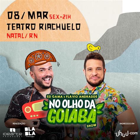 Em Março Flávio Andrade e Ed Gama fazem show juntos no Teatro