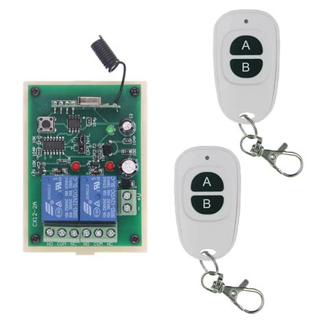 Mhz Universal Wireless Remote Control Switch Dc V V Ch