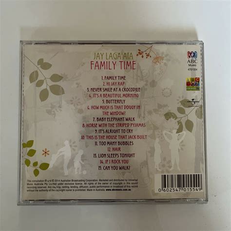 jay lagaaia family time cd  play school abc   retro