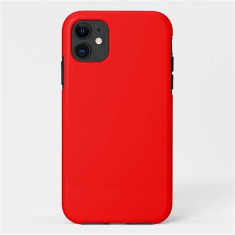 A Red Iphone Case On A White Background