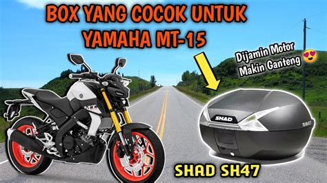 Yamaha Mt Pasang Box Shad Sh Tampilan Motor Semakin Elegan