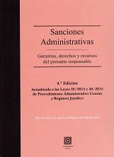 Librería Dykinson Sanciones Administrativas García Gómez de Mercado