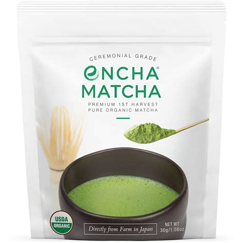 Encha T Verde Matcha De Grado Ceremonial Polvo De T Verde Matcha