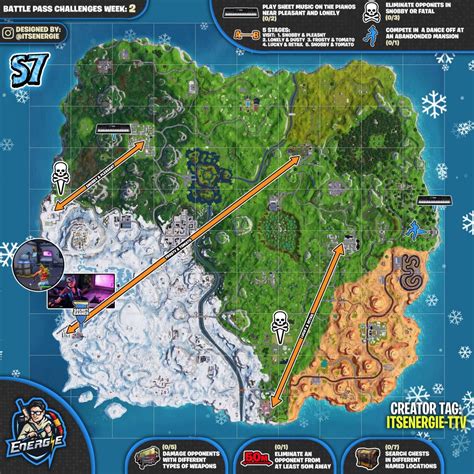 All Fortnite Cheat Sheets To Complete Season 7 Challenges Fortnite Insider