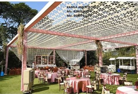 Multicolor Lycra Taiwan Fancy Laser Cut Ceiling For Mandap For