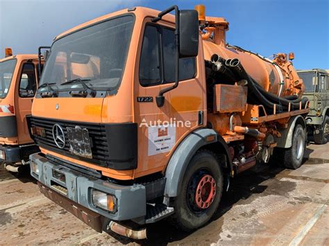 Samochód asenizacyjny Mercedes Benz 1722 sewage 8000 liter na sprzedaż