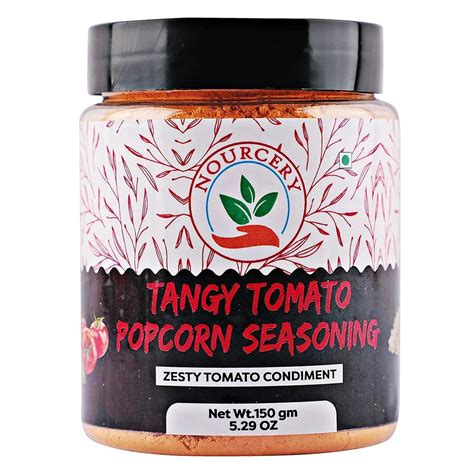 Nourcery Tangy Tomato Popcorn Seasoning Packaging Type Jar Packaging