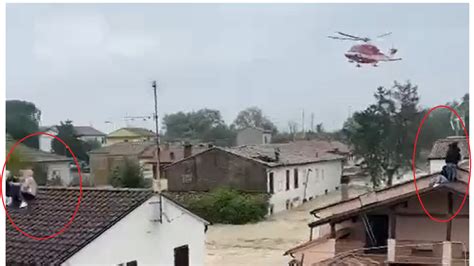 Maltempo Alluvione In Emilia Romagna E Marche Evacuazioni In Corso