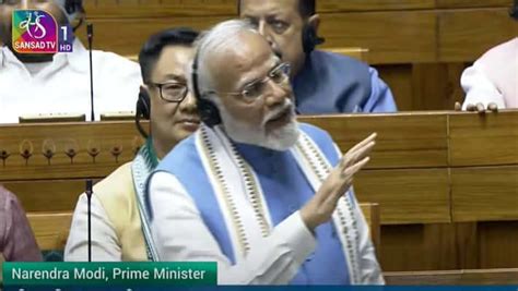 Parliament First Session 2024 Top Quotes From Pm Modis Fiery Speech