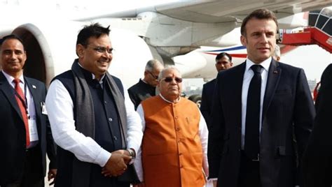 Emmanuel Macron India Visit Live Updates Watch Chronicleslive