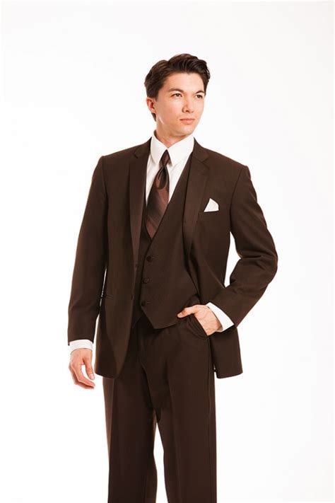 Jean Yves Ridge Tuxedo Brown Jean Yves Tux Rental For Wedding