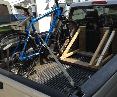 Wood Bike Rack Wood Bike Wood Bike Rack Truck Bed Bike Rack