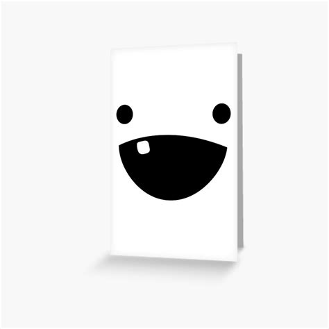 "Horrifying Slimecicle Face " Greeting Card by Corvideouss | Redbubble