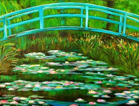 The Water Lily Pond - Claude Monet Series Workshop at Eckersley's ...