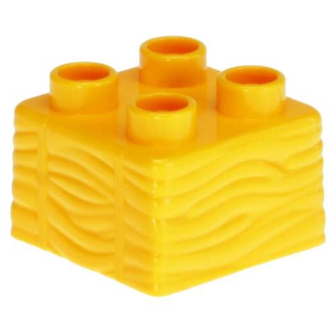 Lego Duplo Brick X Yellow Decotoys