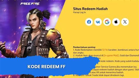 Kode Redeem FF SG2 Dan Trompet 1 Menit Yang Lalu Hari Ini 18 Mei 2024