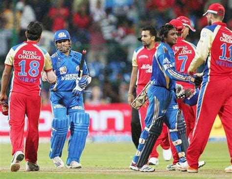 Royal Challengers Bangalore Vs Mumbai Indians Ipl Photogallery Ipl