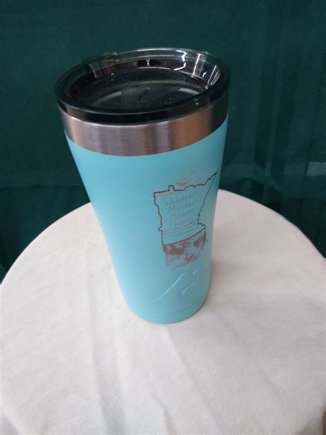 Custom Laser Engraved 20 Oz Ozark Trail Tumbler Teal Etsy