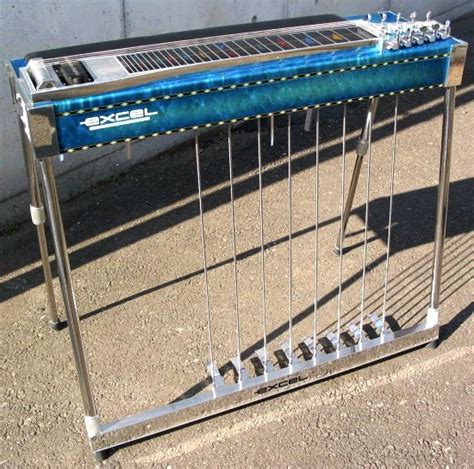 EXCEL Single Neck Pedal Steel Guitar Played By John Heinrich