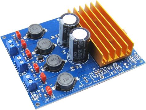 Yeeco High Power D Class HIFI Digital Amplifier Board 2 Channel 100W