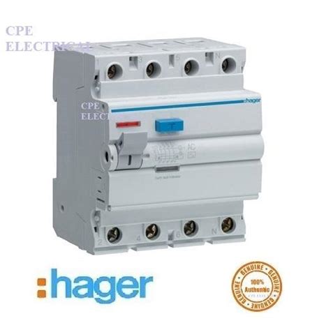 Hager Ce B A Pole Ma Elcb Rccb Made In France Lazada