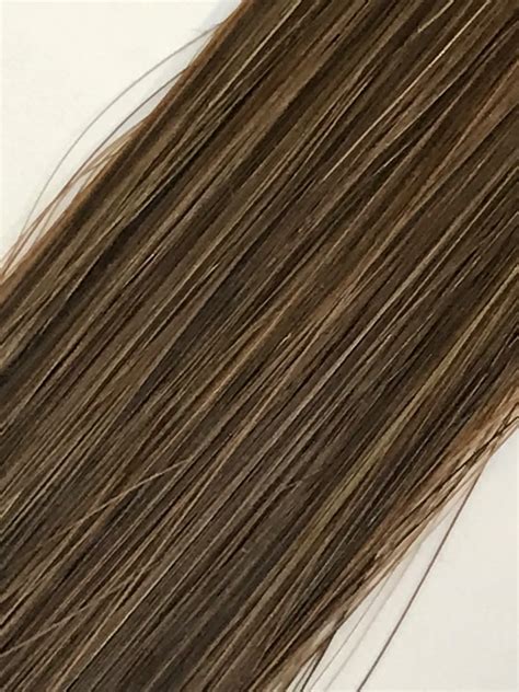 18" Tape-in Natural Straight – #8G Light Golden Brown | LaBella Hair ...