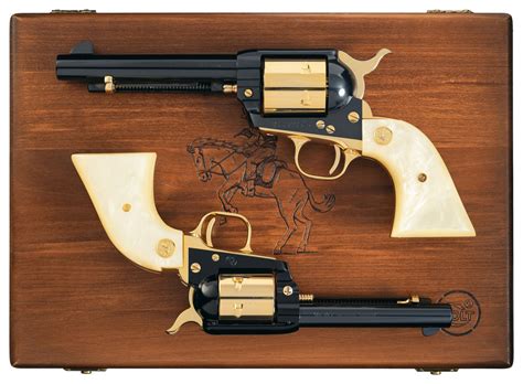 Cased Pair Of Colt Joaquin Murrieta Commemorative Revolvers Rock